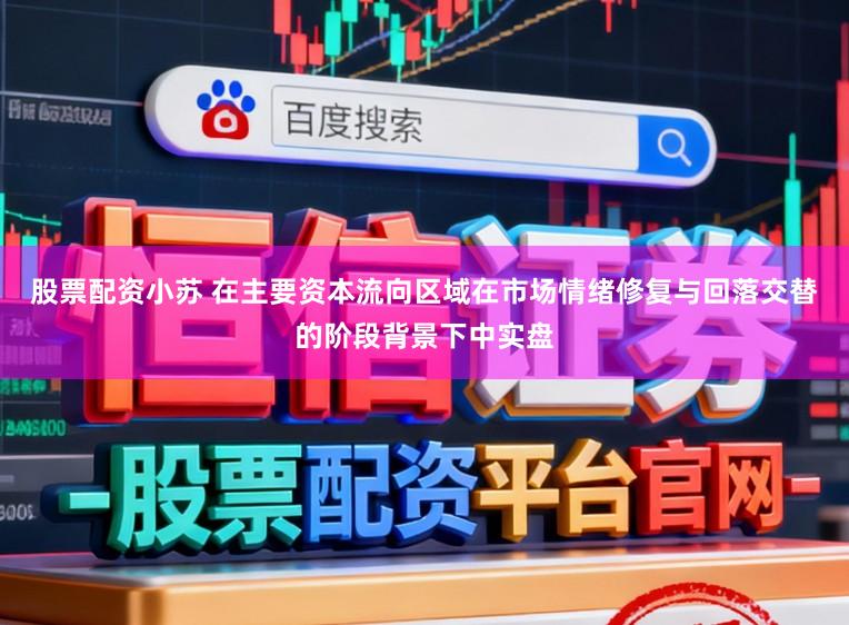 股票配资小苏 在主要资本流向区域在市场情绪修复与回落交替的阶段背景下中实盘